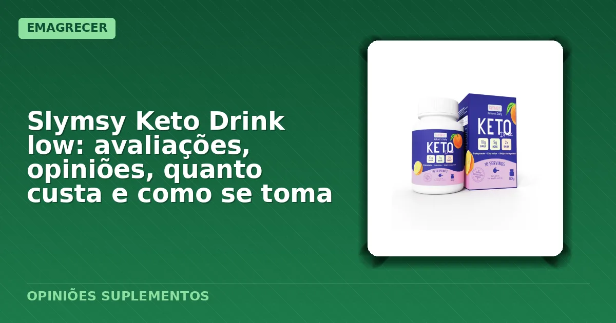 Embalagem padrão do pó solúvel para bebida Slymsy Keto Drink low
